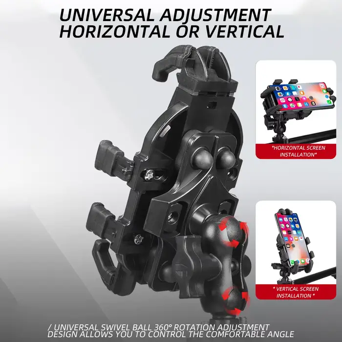 Support de téléphone pour guidon de moto, rétroviseur d'équitation en plein air, support de Navigati