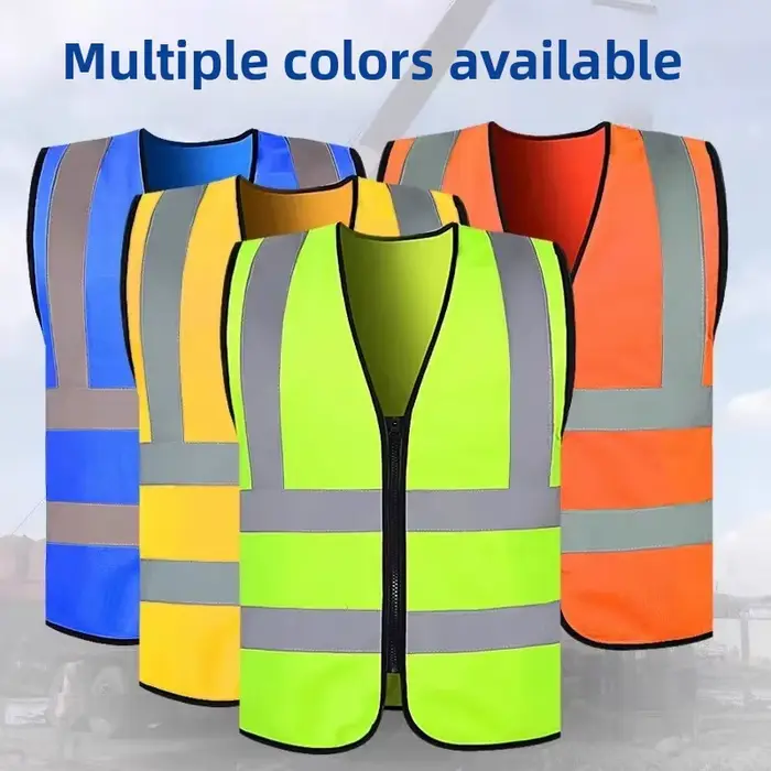 Veste de gilet de sécurité réfléchissante haute visibilité pour les travailleurs de l'ingénierie de 