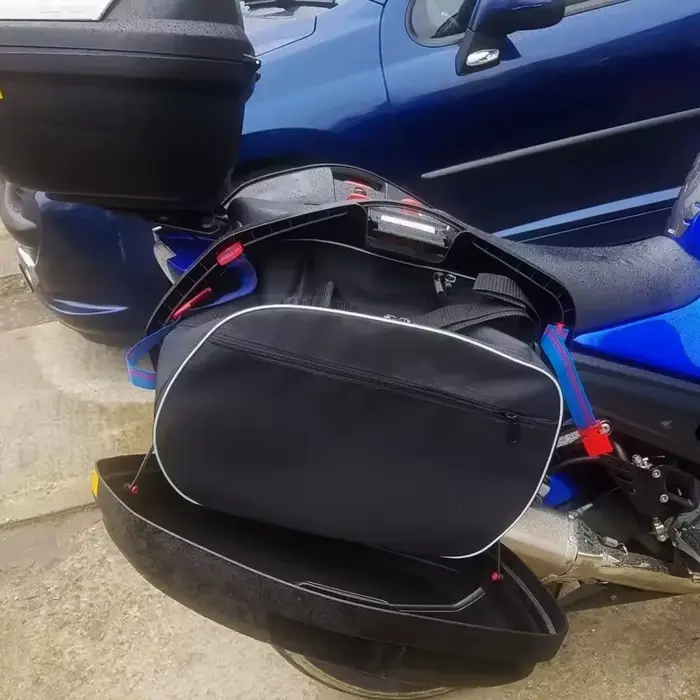 Accessoires de moto doublure de bagage latéral sac intérieur sacs de rangement arrière sac