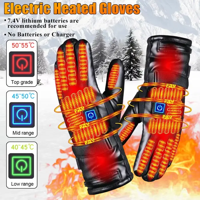 Gants chauffants d'hiver