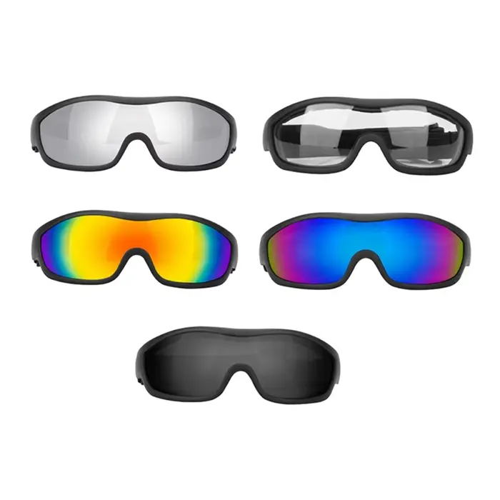 Lunettes de moto pour vélo électrique, avec lentille anti-uv, claires et confortables, pour moto et vélo électrique
