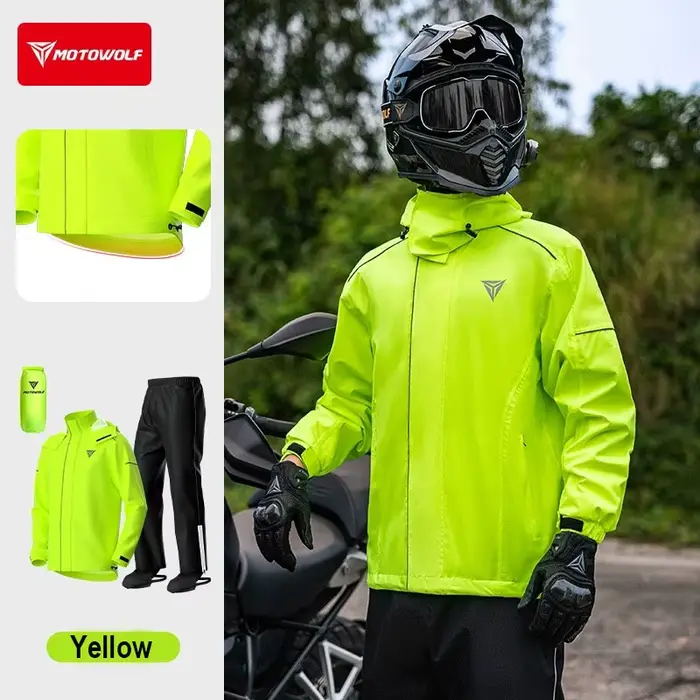Veste de pluie moto manteau de pluie imperméable moto imperméable homme équipement de pluie Chubasqu