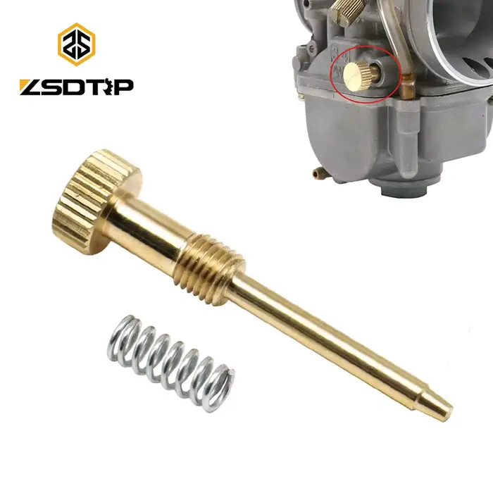 ZSDTRP vis de réglage de mélange d'air de carburateur de moto pour Keihin PWK 21 24 26 28 30 32 34mm