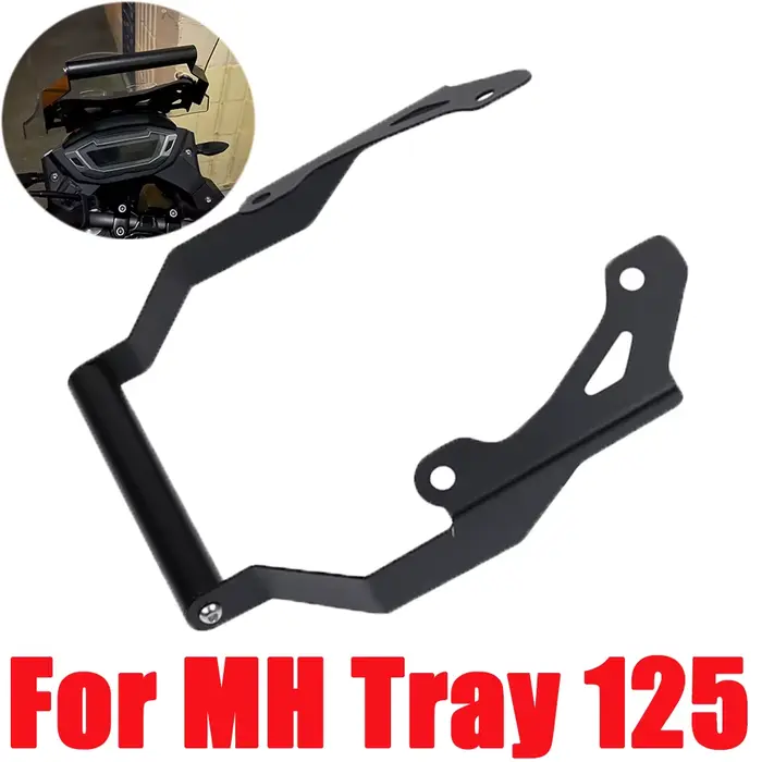 Accessoires de moto pour moteur Hisenau MH plateau 125 Tray125 Support de téléphone intelligent