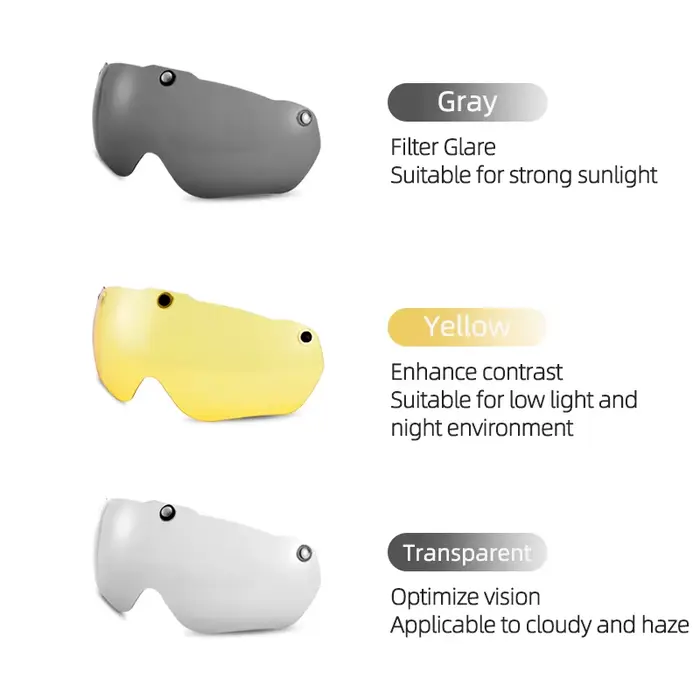 ROCKBROS-Lunettes pour casque