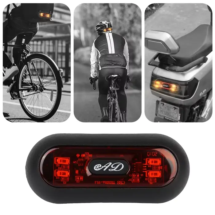 Lumière Stroboscopique à l'iode pour Casque de Moto