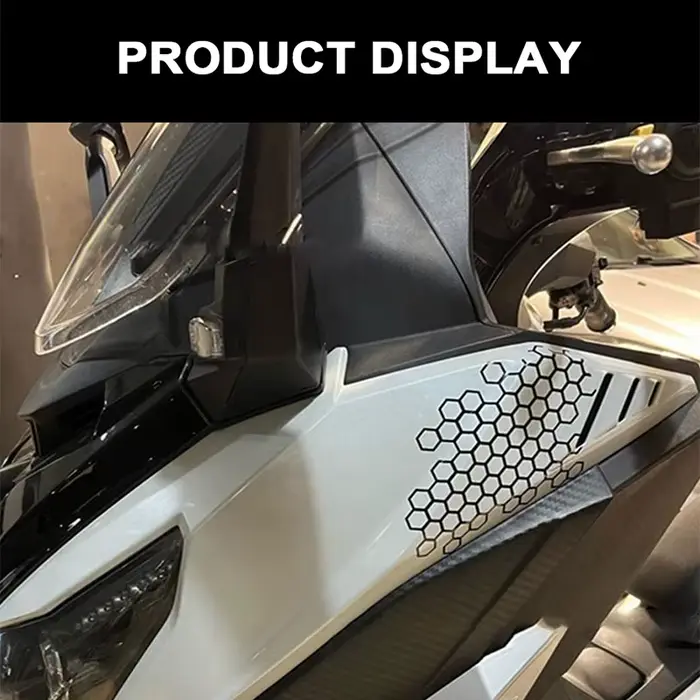 BLALION autocollant moto nid d'abeille casque décalcomanies autocollants voiture Refit créatif corps