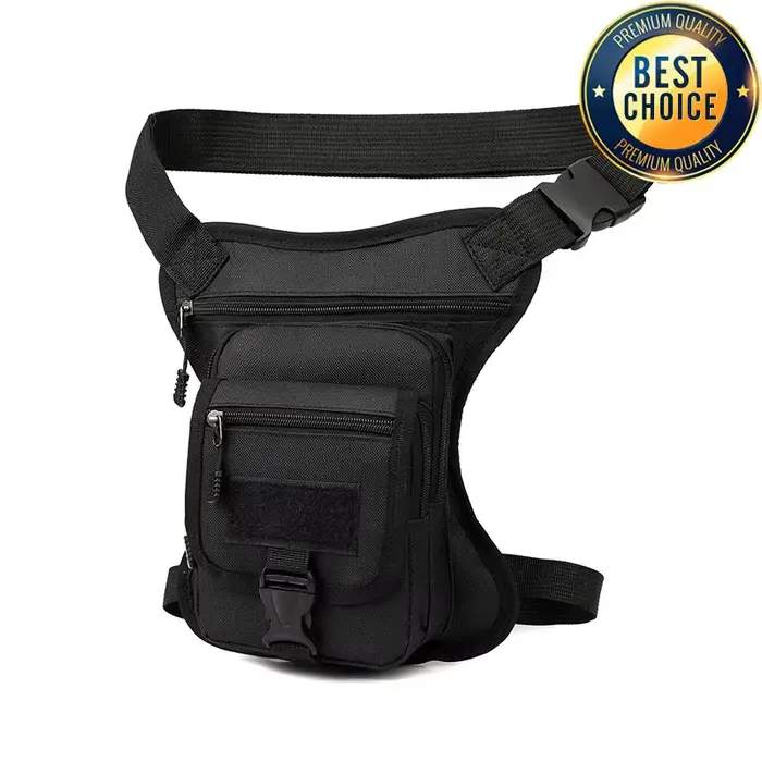 Nouveau sac de jambe de moto Camouflage sac de taille étanche en plein air multifonctionnel voyage randonnée Portable