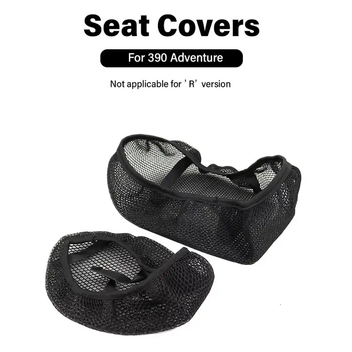 Housses de siège de moto respirantes pour 390 ADV Adventure, accessoires de coussin de siège, housse