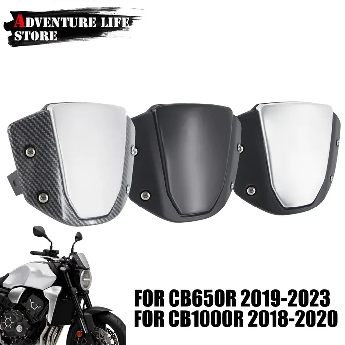 Déflecteur de vent avant de moto avec support rapide, carénage d'air, pare-brise sport pour Honda CB
