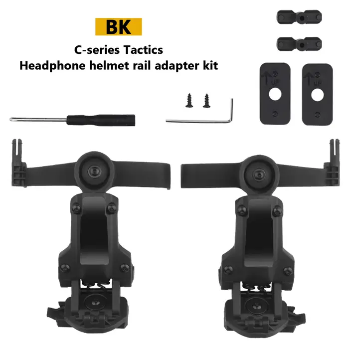 Adaptateur de Rail de casque pour PELTOR ComTac Airsoft, accessoires de casque de tir, support de ca