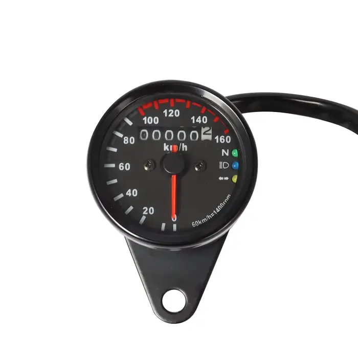 Compteur kilométrique universel pour moto, jauge de compteur de vitesse pour Harley Bobber Chopper C