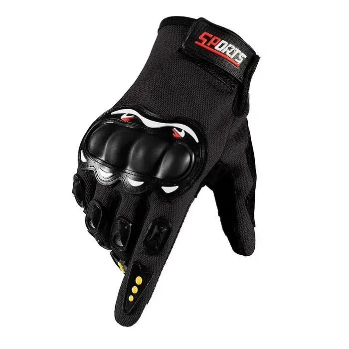 Gants de moto à doigts entiers pour hommes, compatibles écran tactile, pour sports de plein air, tou