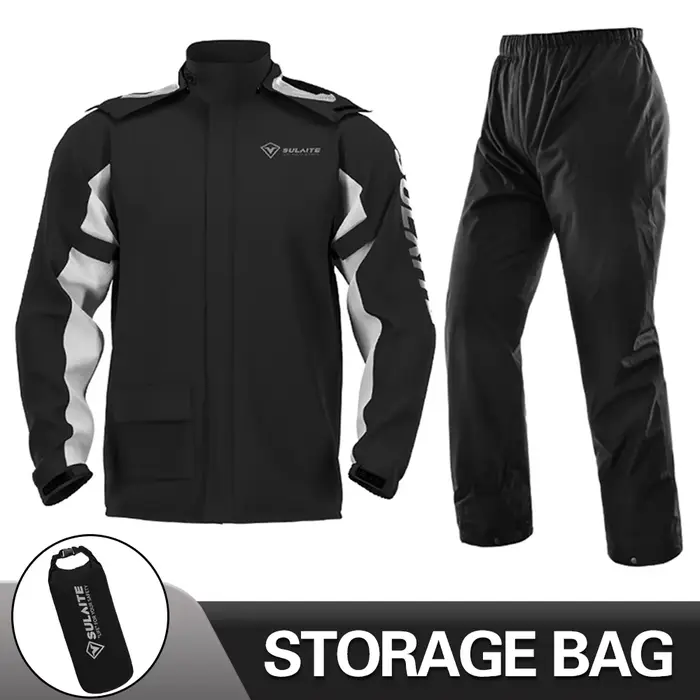 Combinaison imperméable pour Moto, veste de prévention des tempêtes de pluie, pantalon de Camping, r