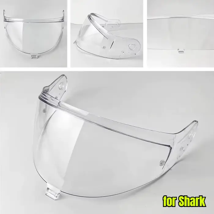 Visière de casque photochromique Skwal I3 pour casque de moto Shark D-Skwal 3 Ridill 2 VZ400, pare-b