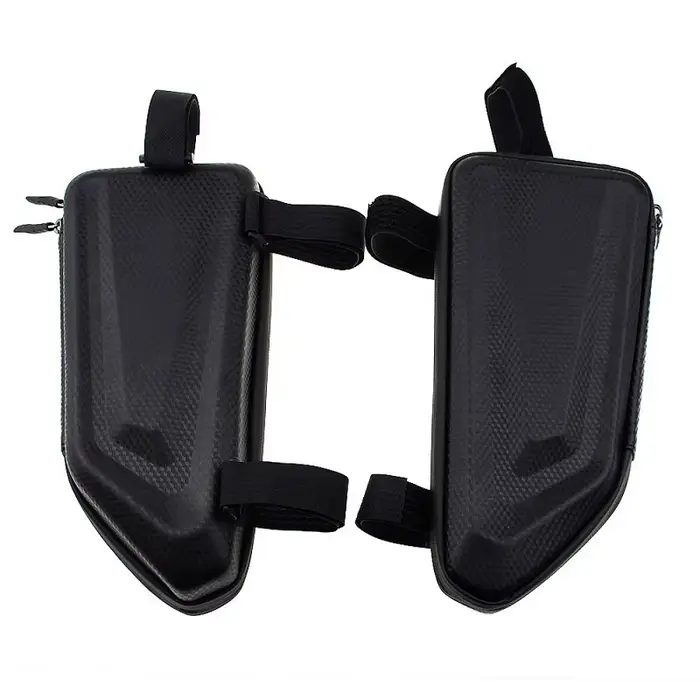 Sacoche latérale à coque rigide pour moto