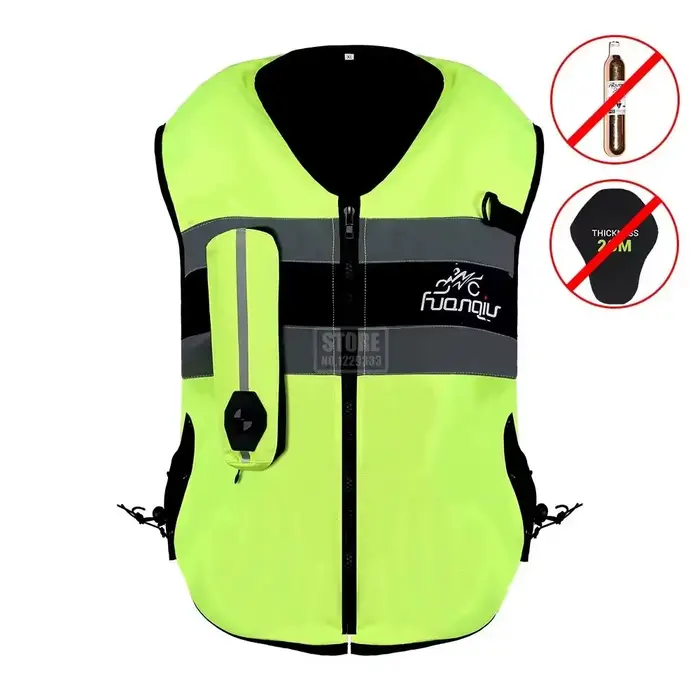 Veste de moto, gilet airbag moto réfléchissant, gilet airbag de motocross, équipement de moto avec p