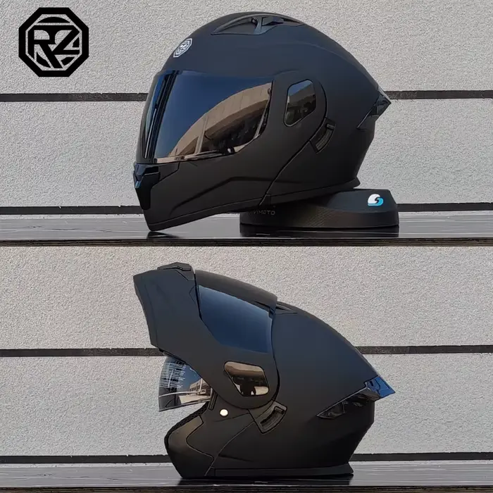 2025 casque de moto de haute qualité casque à rabat modulaire Casco para Motos double lentille casqu