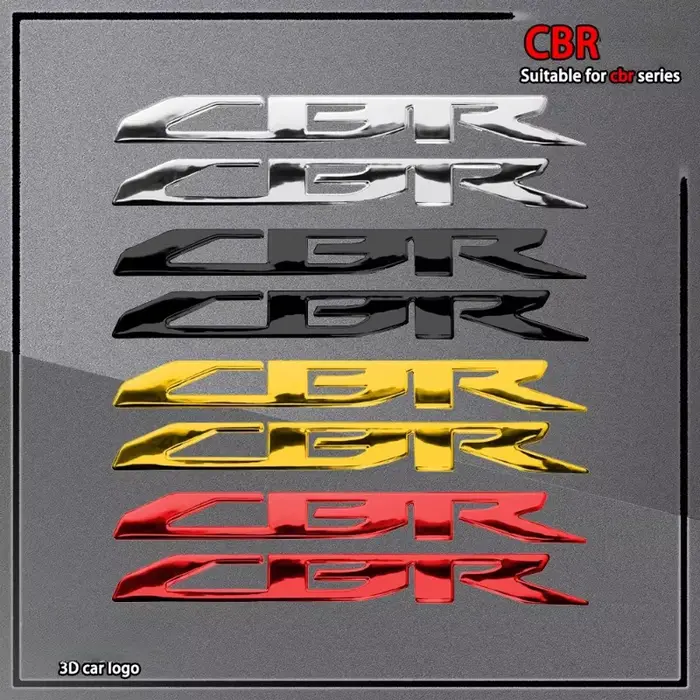 Autocollants de moto avec emblème 3D, insigne, décalcomanie, logo précieux suréWer, accessoires Hond