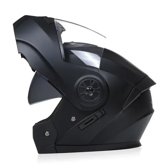 Casque de Moto rabattable personnalisé pour hommes et femmes, pour la sécurité, descente, course de