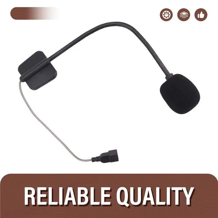 Microphone de Cordon pour Intercom Bluetooth Moto Cardo PACKTALK Edge - Nouveauté !