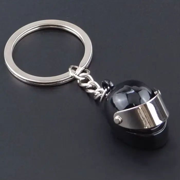 Casque de moto personnalisé, petit cadeau, porte-clés créatif, clé de voiture, JOPendant