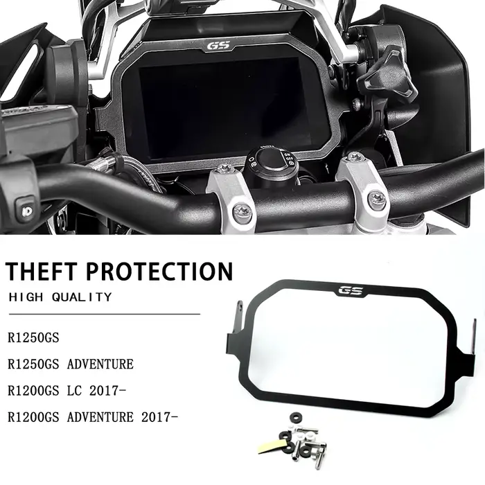 Couvercle de cadre antivol pour moto, pièces de Protection d'écran pour BMW R1200GS LC R 1250 GS Adv