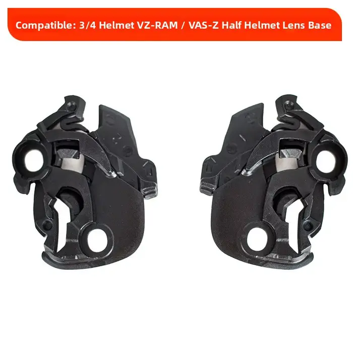 Casque de moto 3/4 Base d'objectif VZ-RAM Demi-casque VZ-RAM/vas-z Base de demi-casque de rallye Mat