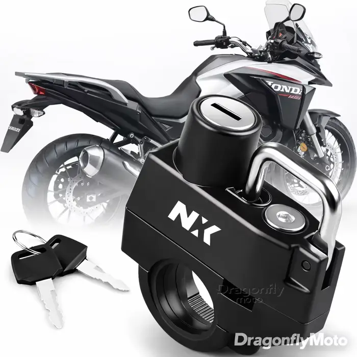 Antivol de casque de moto pour HONDA NX400 NX500 NX 400 NX 500 2024-2025 – Dispositif de verrouillag