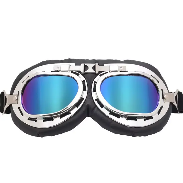 Lunettes de Moto Vintage lunettes rétro Moto lunettes classiques pour Harley pilote Steampunk ATV vé