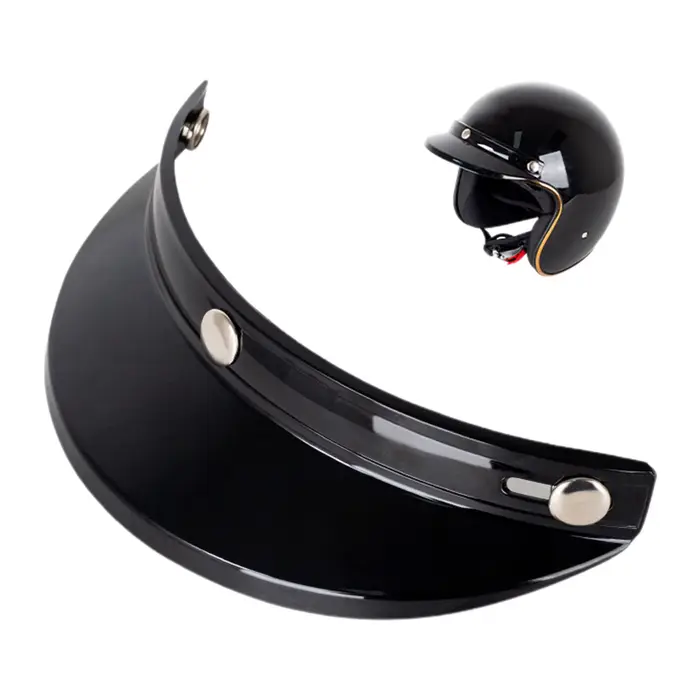 Visière de casque de moto anti-UV