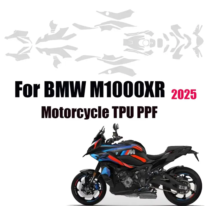 PPF 2025 pour BMW M1000XR moto Film de Protection de peinture TPU