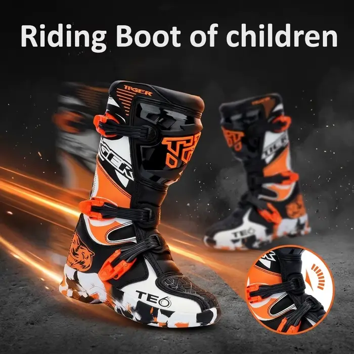 Nouvelles Bottes de Motocross 2026 pour Enfants