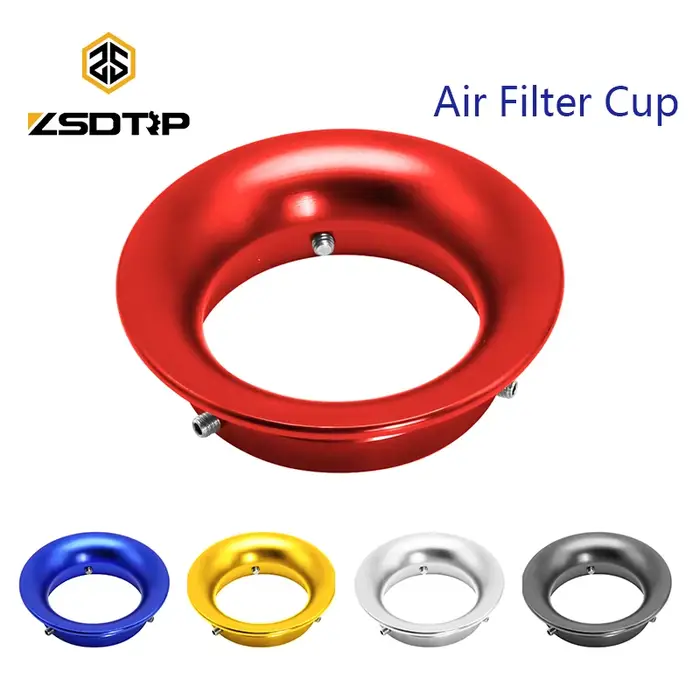 ZSDTRP 50/55mm CNC carburateur piles de vitesse filtre à Air tasse entonnoir trompette pour Keihi PW