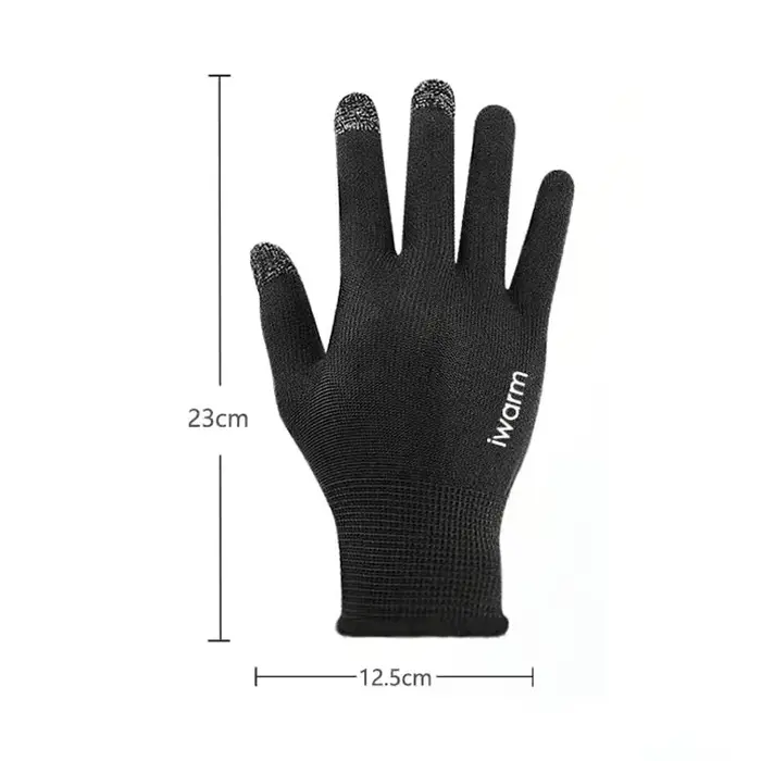 Mitaines de moto thermiques unisexes