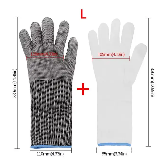 Gants de sécurité Anti-coupure confortables avec Protection des bras