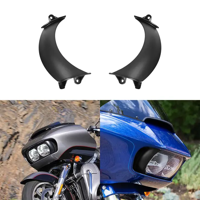 ÉColorado de Carénage de Lumière de Sauna Avant, Accessoires de Moto pour Harley Touring Road foetal