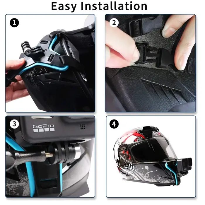 Support de sangle de casque pour Gopro Hero 11 10 9 8 7 6 5 4 3