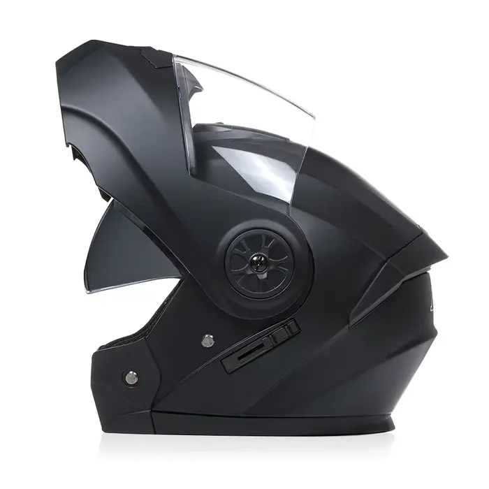 BLD nouveauté haute qualité hommes femmes moto course casque rabattable matériau ABS modulaire doubl