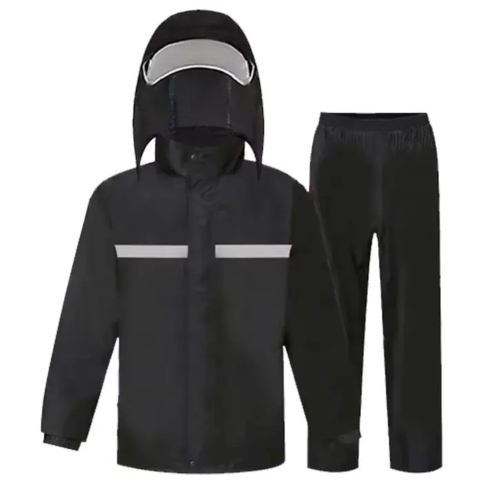 Combinaison imperméable et pantalon de pluie pour tout le corps, prévention des tempêtes de pluie, v