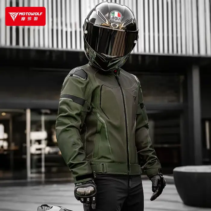 Veste de moto d'été respirante