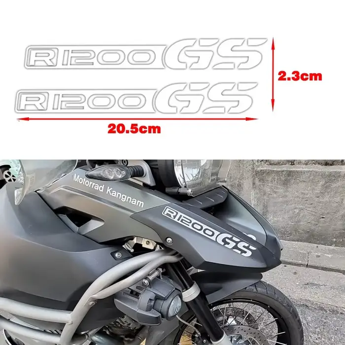 Autocollants de moto pour BMW Runder GS R1200 R 1200 GS, autocollant de moulage d'aventure ADV, cous