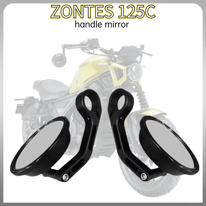 Rétroviseur de moto pour ZONTES, réflecteur de poignée, rétroviseur, accessoires d'origine, 125C, C1
