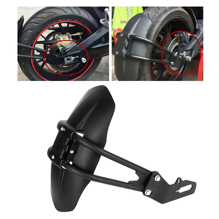 Garde-boue arrière modifié pour moto