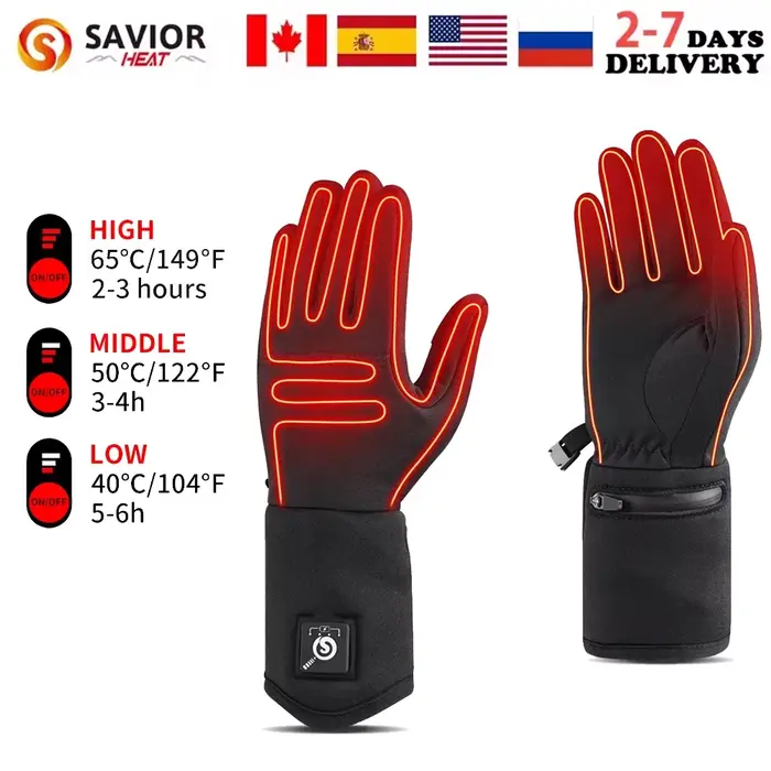 Savior-Gants de moto coupe-vent imperméables métropolitains
