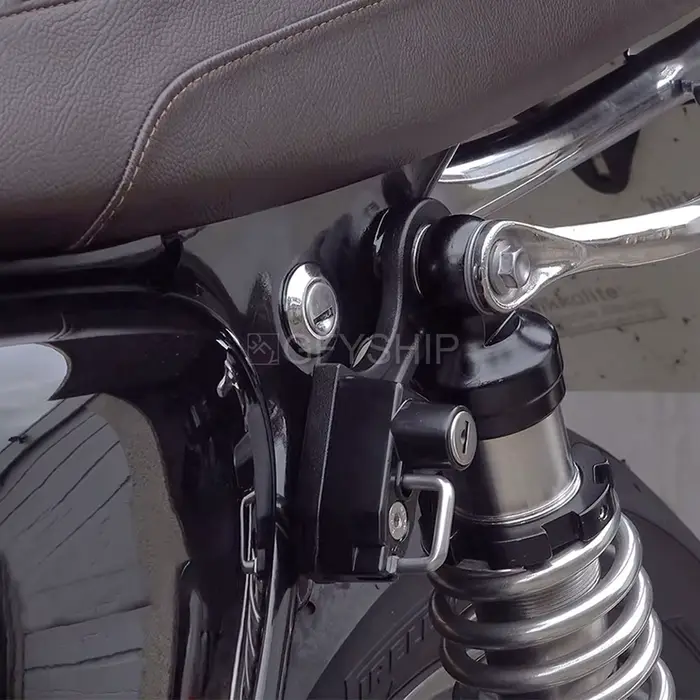 Serrure de casque de moto pour Triumph Street Twin
