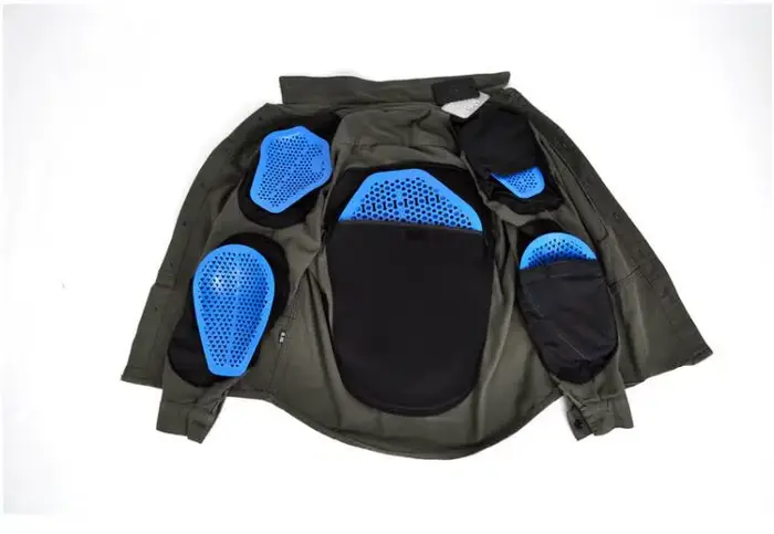 Veste de moto décontractée pour homme