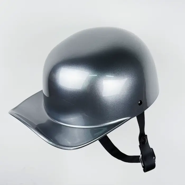 Casque de moto demi-coque rétro type bonnet, certifié DOT, le plus léger, profil bas, pour la route,