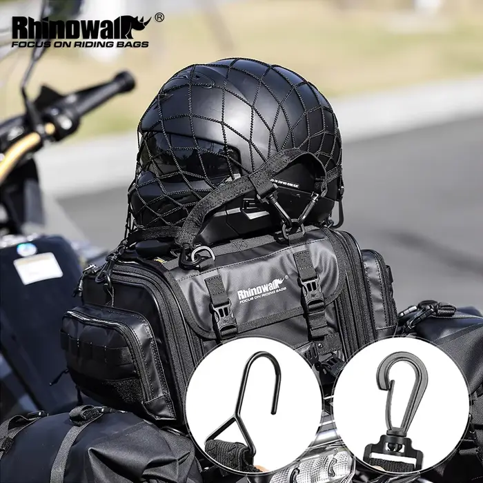 Rhinowalk – filet élastique pour casque de moto
