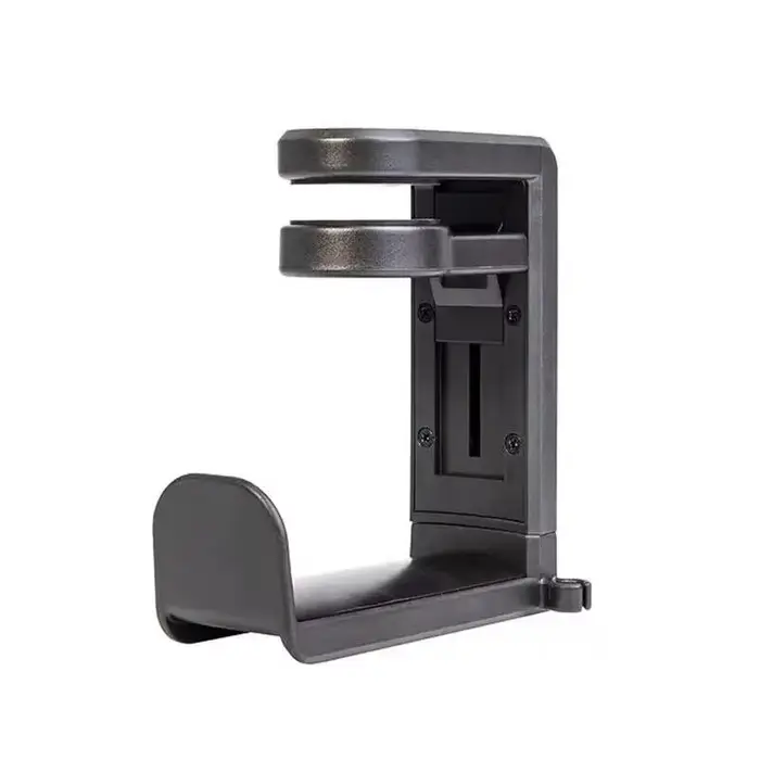 360 °   Support de casque rotatif, support de casque de bureau, casque de jeu sur PC, crochet de sus
